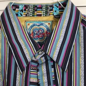 Robert Graham Mens Button Down